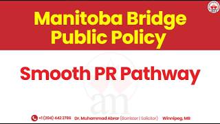 Manitoba Workforce Transition Bridge Temporary Public Policy