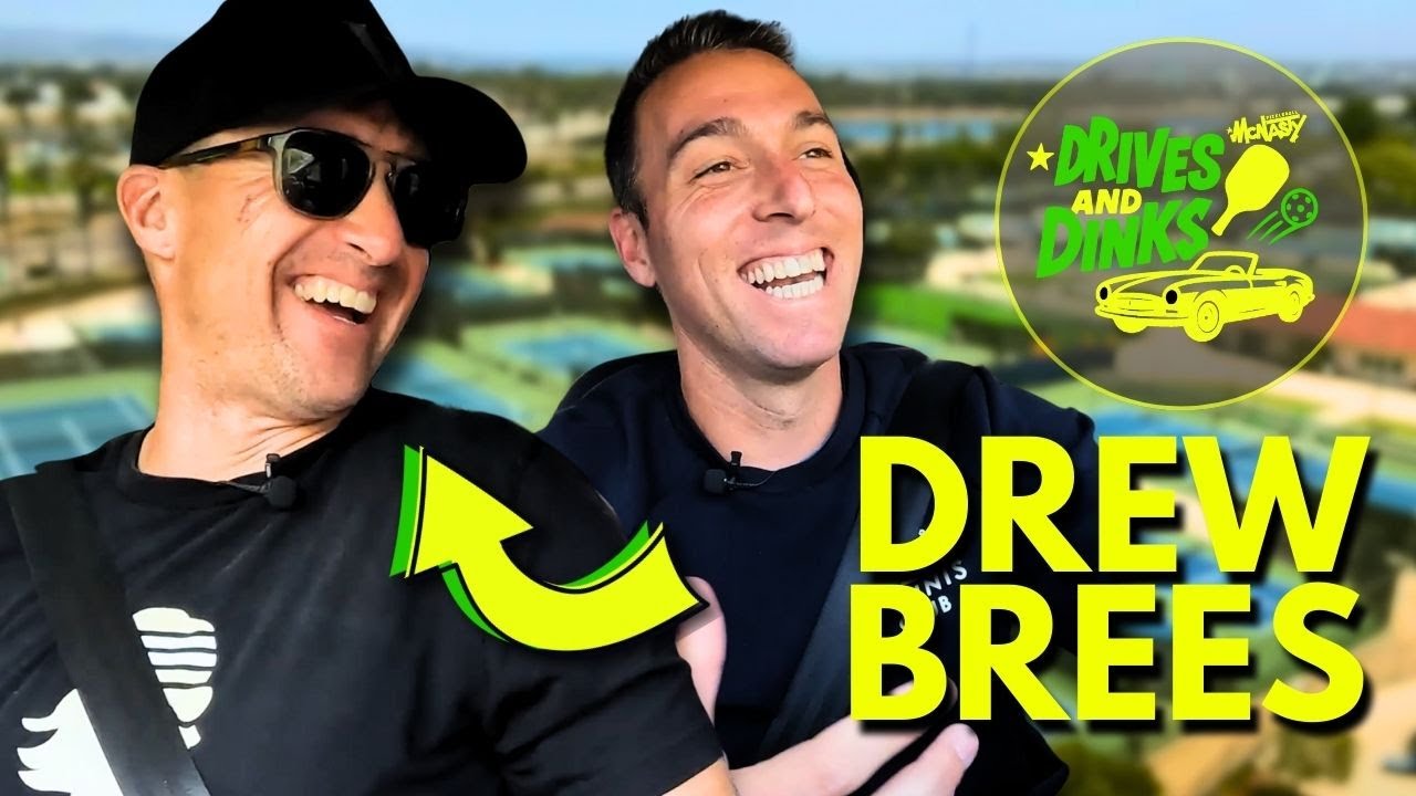 Drew Brees Talks Hall of Fame Chances and Racquet Sports | Drives and Dinks