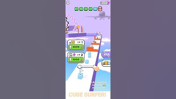 CUBE SURFER!STAGE 45 GAMEPLAY ANDROID|IOS#shorts #cubesurfer