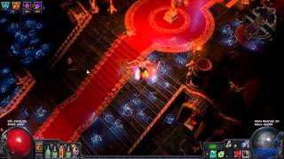Path of Exile (POE): Level 77 Shrine - Double Boss, -Max, LMP, Shocked Ground 1.3