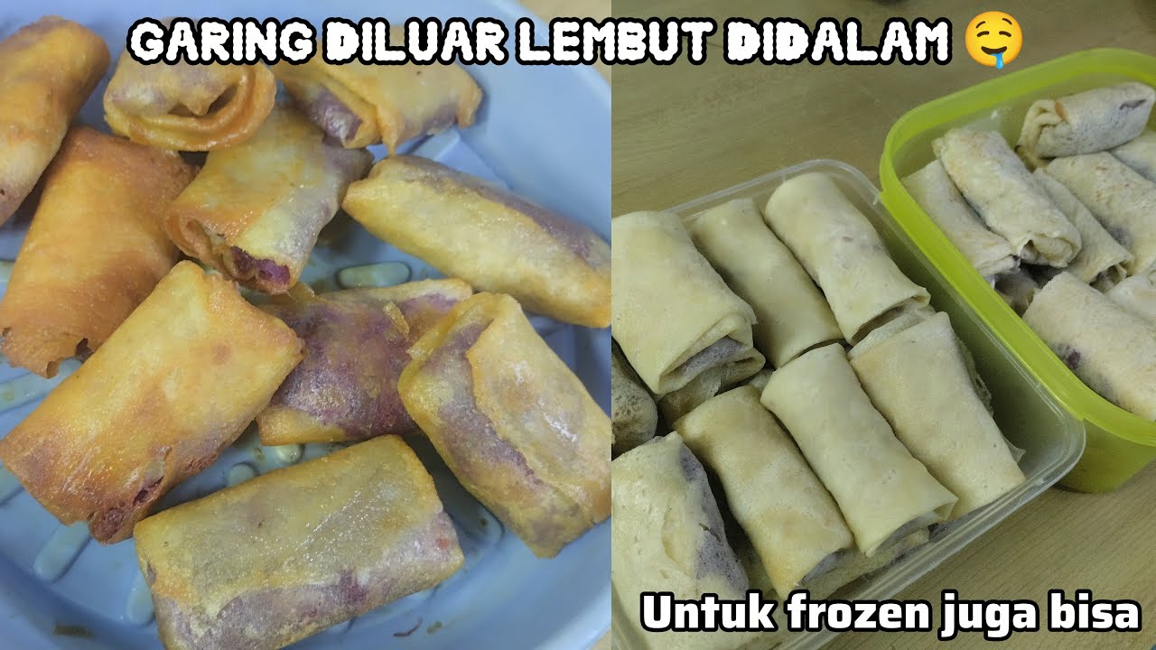 JADI TEMAN NGOBROL ENAK POLLL || LUMPIA UBI UNGU