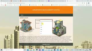 Complete Responsive Apartment Management System Project | Free Source Code Download