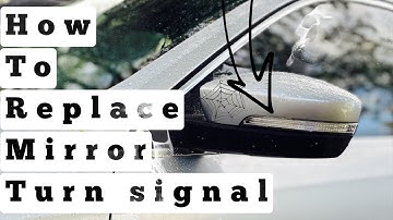 VW PASSAT B7 Wymiana kierunkowskazu / How to replace turn mirror signal