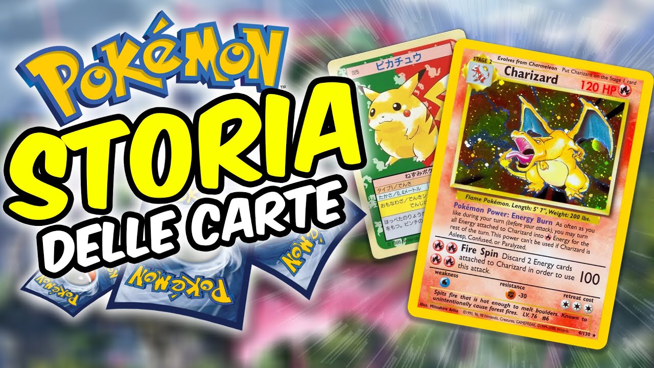 La STORIA DELLA CARTE POKÉMON (Dalle Top Sun a Team Rocket, passando ...