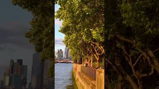 South Bank London near Waterloo Bridge 🌉 #sunset #southbanklondon #thingstodoinlondon #eveningwalk