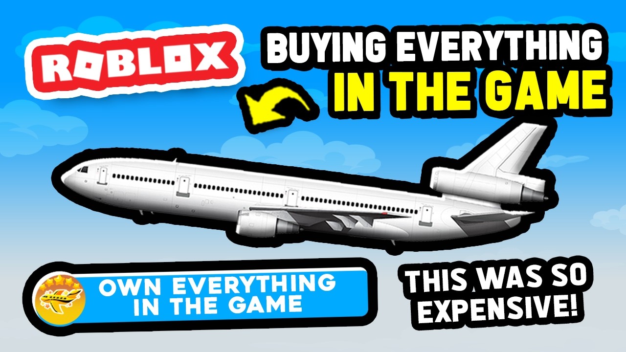 BUYING EVERYTHING in Cabin Crew Simulator (Roblox)