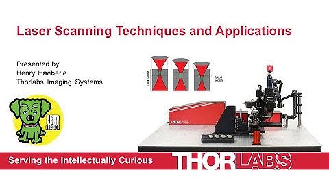 Laser Scanning Techniques and Applications