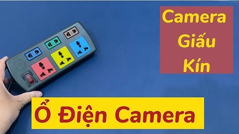 Camera Ngụy Trang Ổ Cắm Điện Lioa 6 Chấu , Camera Ổ Điện Giấu Kín Quay Lén Trong Nhà Bắt Trộm