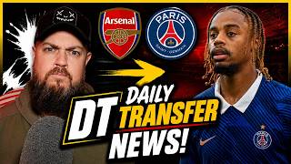 PSG Want €170m For Bradley Barcola | DT Transfer Daily News