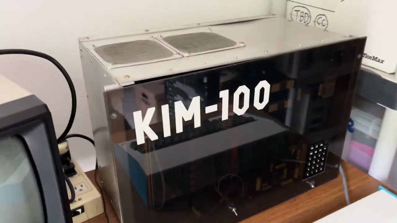 The KIM-100 - a MOS KIM-1 expanded into a custom S100 chassis
