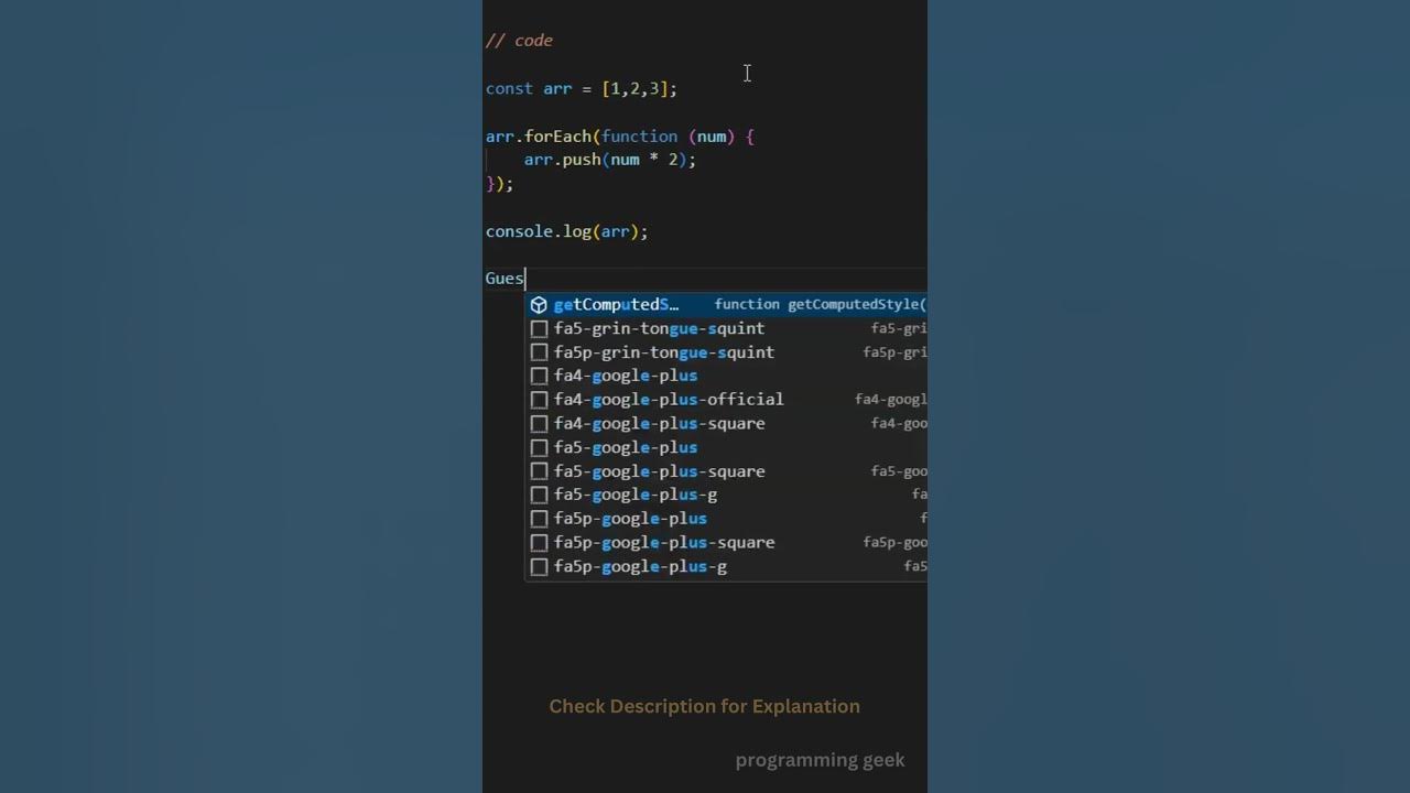 Javascript Quiz: How well do you know forEach method in JS #programming ...