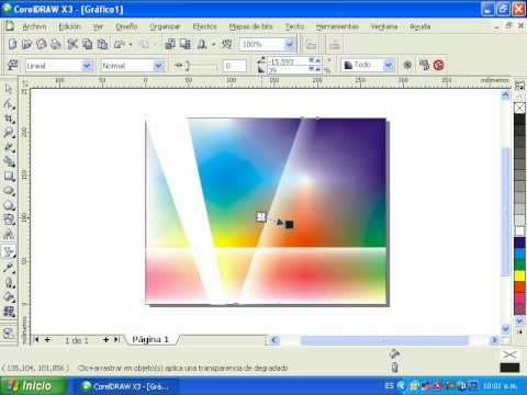 Efecto rayos de sol en corel draw Efecto rayos de sol en corel draw