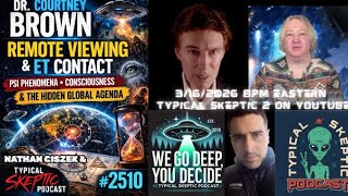 Dr Courtney Brown  Remote Viewing Et Contact U0026 Hidden Geopolitics  Nate Ciszek U0026 Tsp 2510