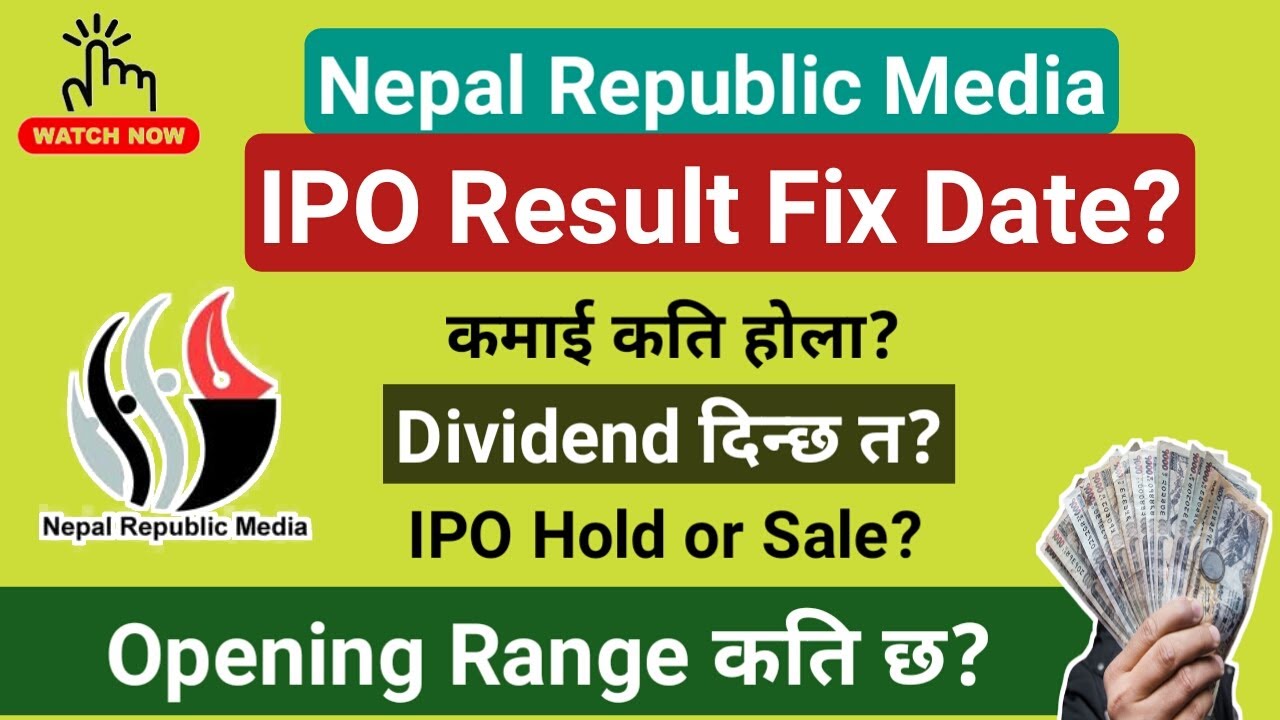 Nepal Republic Media IPO Result & Opening Range Update!