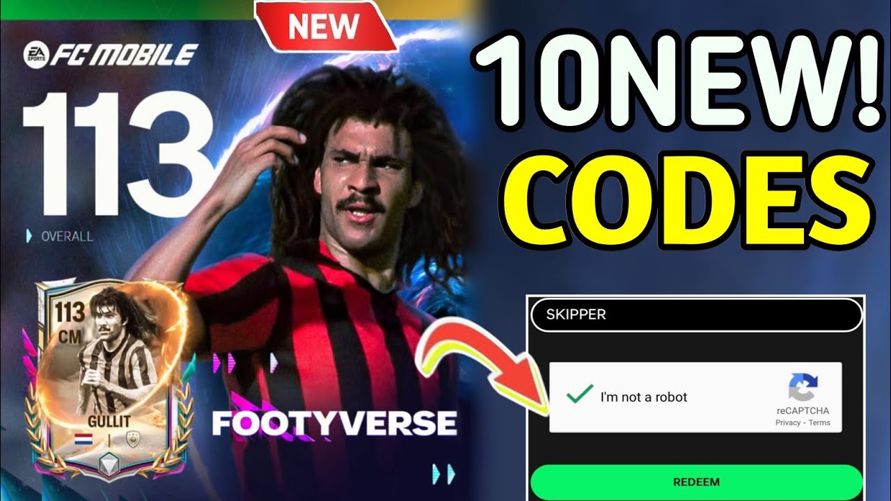 ⚠️ SURPRISE ⚠️ FC MOBILE REDEEM CODES 2025 - EA FC MOBILE CODES 2025 ...