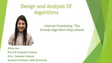 L-1.2 : Interval Scheduling Problem Explained Simply | Greedy Algorithm Approach