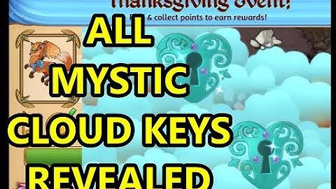 Merge Dragons Thanksgiving Event - ALL Mystic Cloud Key Items Unlock Revealed