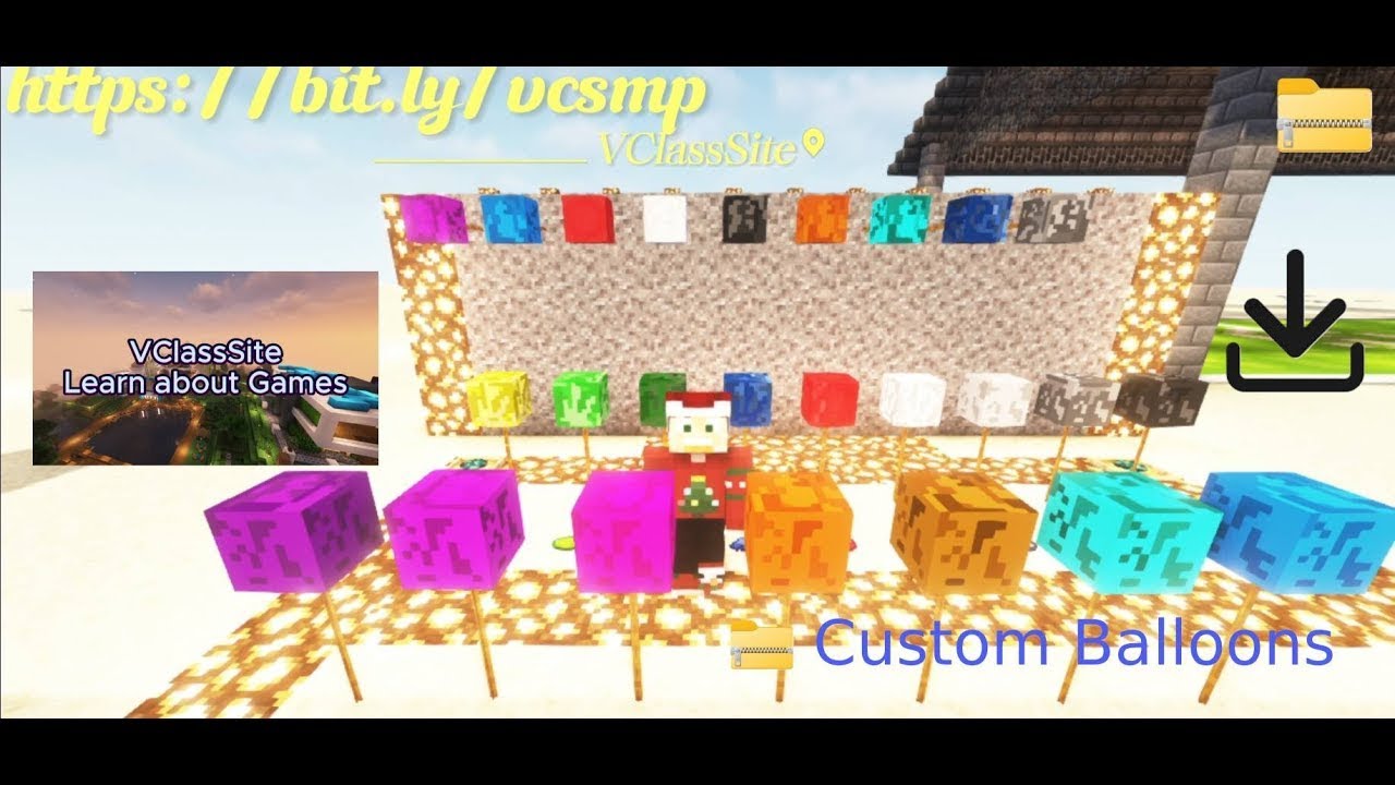 🙂Балони в Minecraft! | 😮!!САЙТ!!😮(CustomBalloons)