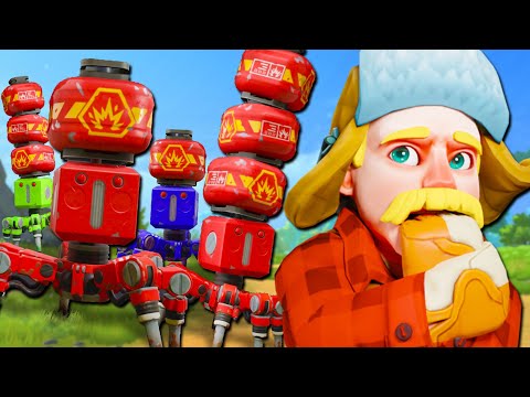 ОНИ ХОТЯТ МОЕЙ СМЕРТИ!? ЛОВУШКА В ПОДАРКЕ в Scrap Mechanic