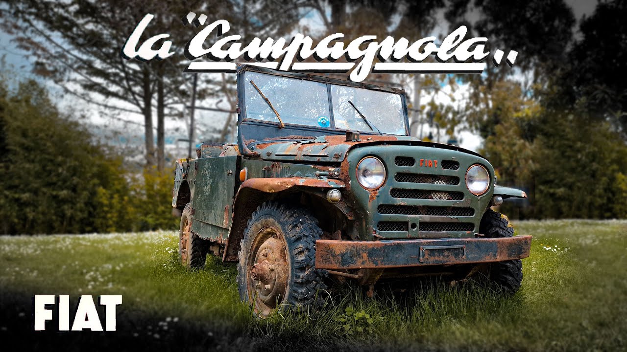 FIAT CAMPAGNOLA AR51 EX MILITARE 1951.  Recupero e prime impressioni