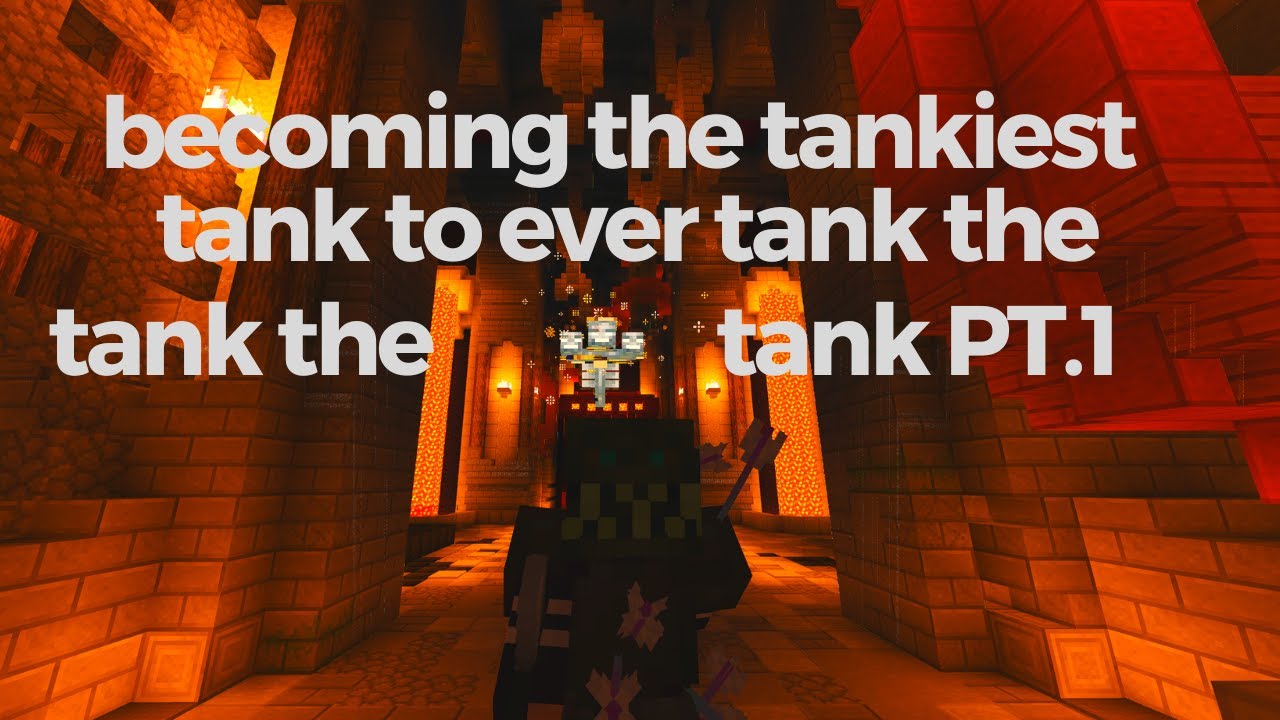 a Tanky Tank PT.1 (Hypixel Skyblock) YouTube
