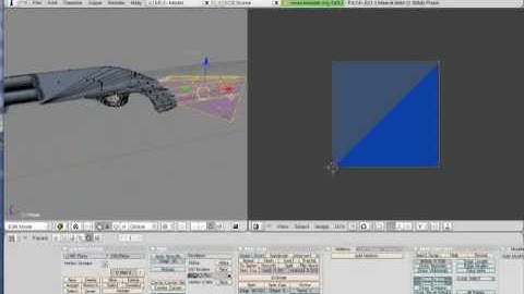 Basic Weapon Modeling and Texturing pt 2