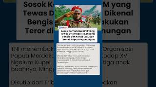 Sosok Lamek Taplo, Komandan OPM yang Tewas Ditembak TNI di Distrik Kiwirok Papua Pegunungan