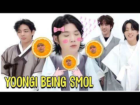 Yoongi Smol Oluyor - BTS Suga Sevimli Anlar