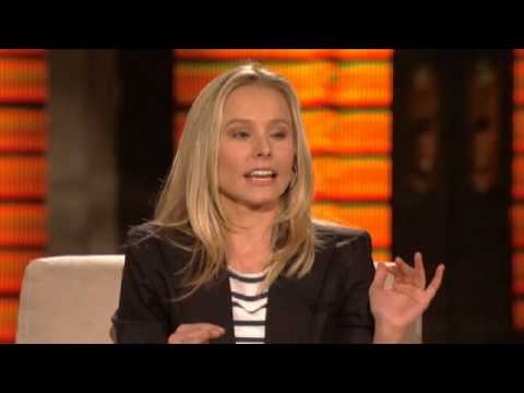 Lopez Tonight - Kristen Bell Interview - Getting Personal " Dax Shepard Talk " - Part 2 of 2