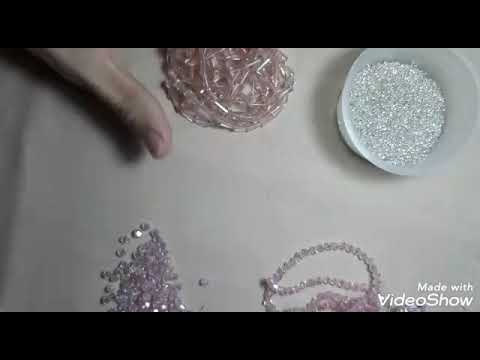 6-DiY Viền cổ áo bằng hạt pha lê_ Design of crystal neckline | Foci