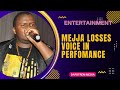Capture de la vidéo Entertainment: Mejja Losses Voice In Perfomance, Forced To Cancel Show