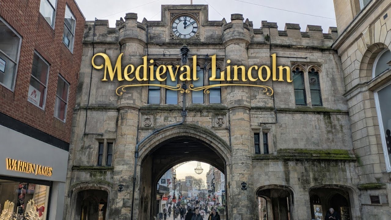 A Castle Fortress and a Very Steep Hill? The Second Part of the Historic Lincoln Videos 🏰 🍴👿 