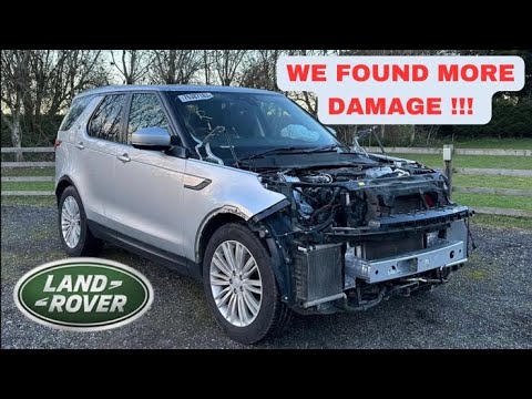 REPAIRING A WRECKED 2018 LAND ROVER DISCOVERY 5 PART 2