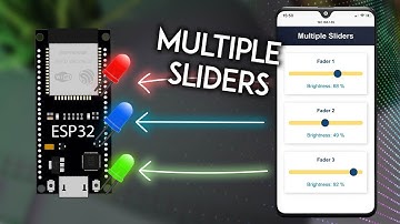 SLIDERS WEB SERVER ESP 32 - WEBSOCKET, SPIFFS, HTML, CSS, JAVASCRIPT