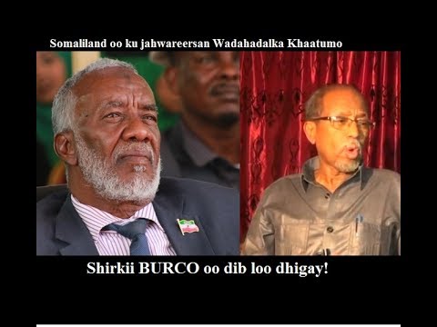 Somaliland oo ku jahwareersan Wadahadalka Khaatumo somalilandia es un estado