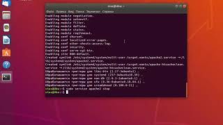 Установка web-сервера Apache на Linux Ubuntu и публикация web-сайта