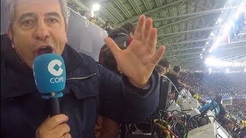 Así narró Manolo Lama la legendaria chilena de “El Bicho“ (Cristiano Ronaldo) a la Juventus | COPE