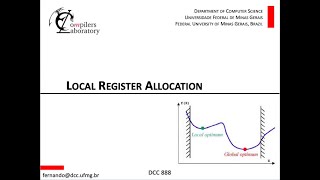 Local Register Allocation