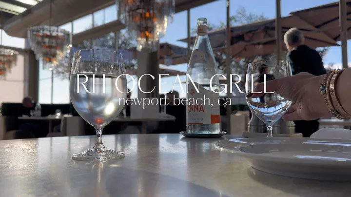 Is The RH Rooftop Restaurant in Newport Beach Actually Worth It? | 4K