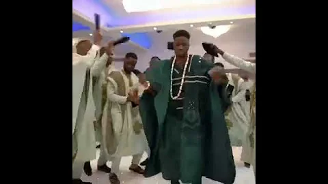 Watch the men agbada dance #killing dem