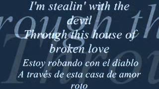 house of broken love - great white (Subtitulado español & lyrics) chords