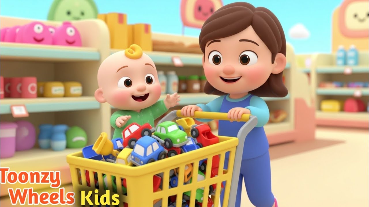 Black Friday Toy Sale Song | Cars and Trucks Shopping Fun for Kids | Toonzy Wheels Kids 