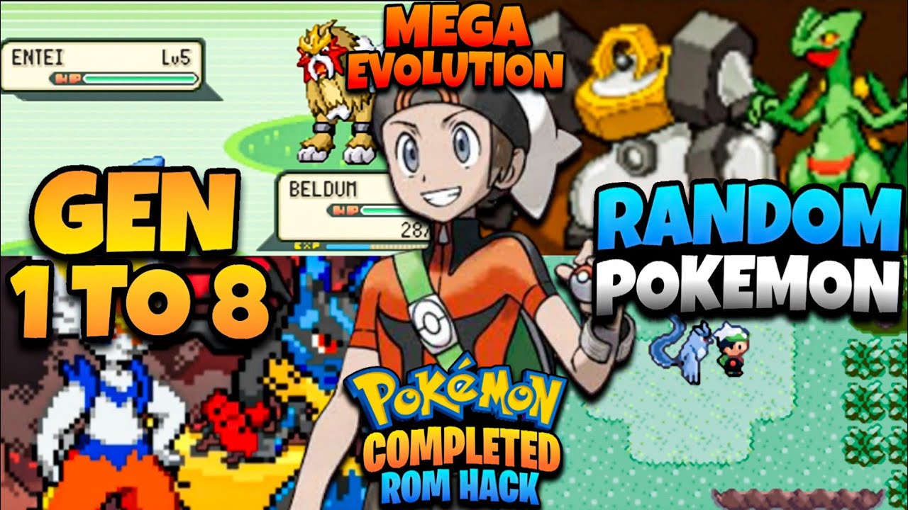 NEW UPDATE] Completed Pokemon GBA Rom Hack 2022 With Mega Evolution,  Randomizer, Gen 8 & much More!