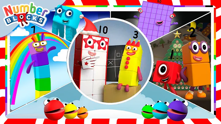 Hanukkah Family Feast | Learn to Count for Kids | Number Cartoon | Numberblocks