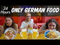 I ONLY Ate German Food for 24 Hours