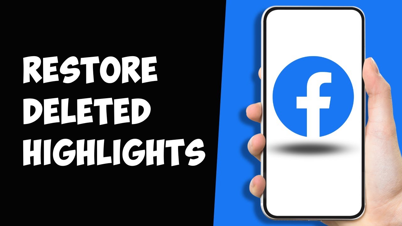 How To Restore Deleted Highlights and Featured Collection On Facebook ...