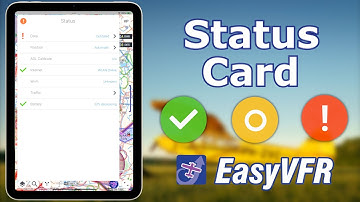 Status Card | Showcase | EasyVFR4