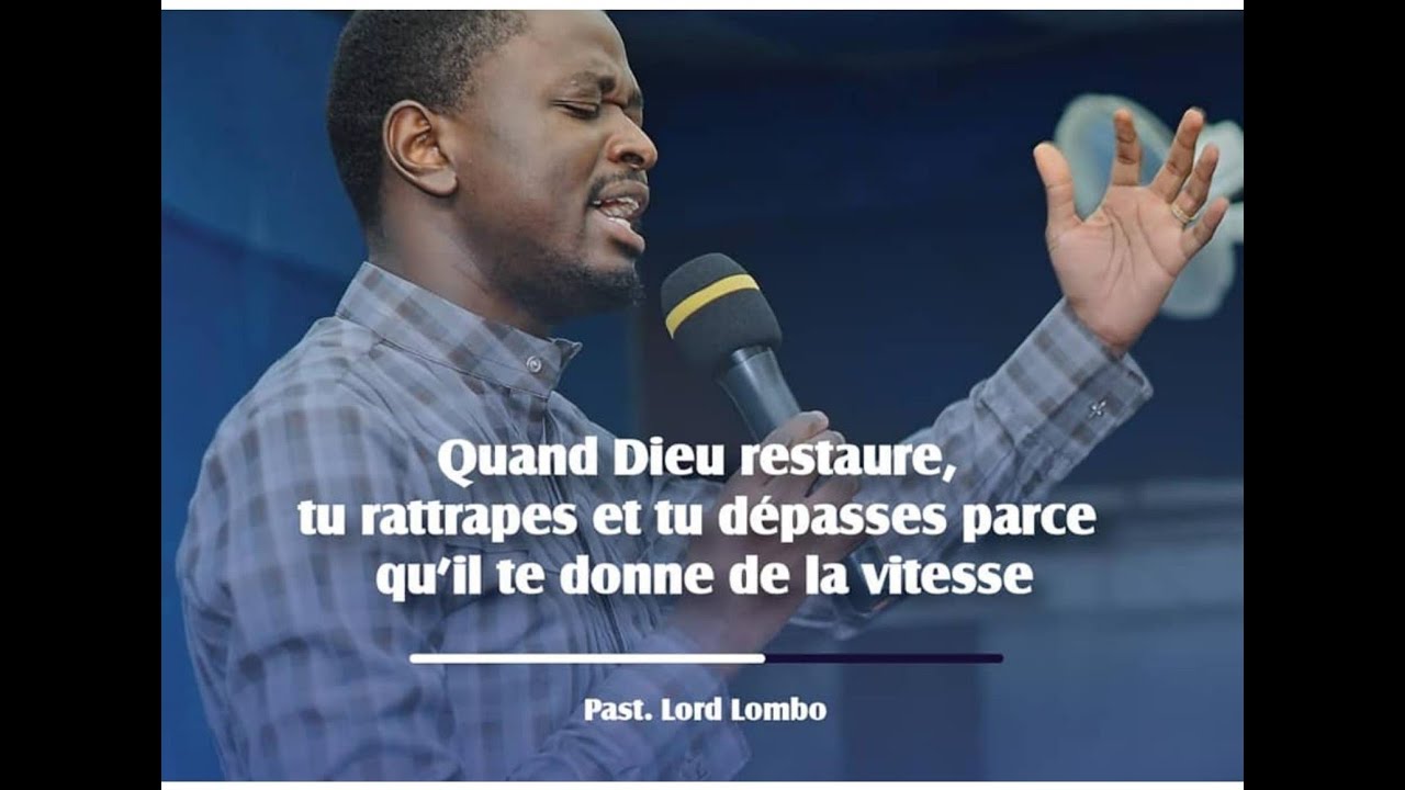 Novembre Mahombi - Je vous remplacerai les années qu'ont dévorées la sauterelle - Pasteur Lord Lombo