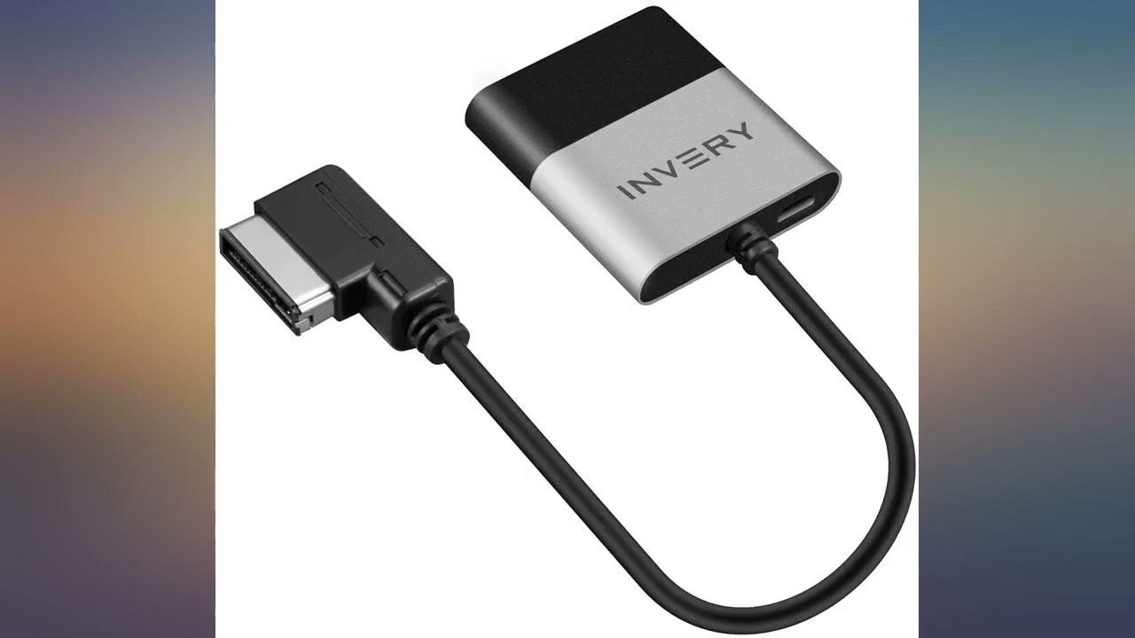 INVERY Airdual-300A Bluetooth 5.0 Adapter Compatible for Audi MMI