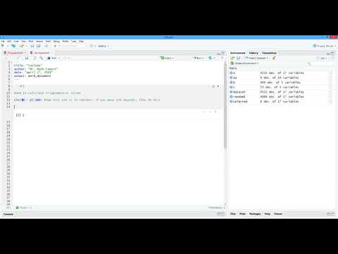 How to Calculate Trigonometric Values in R. [HD]